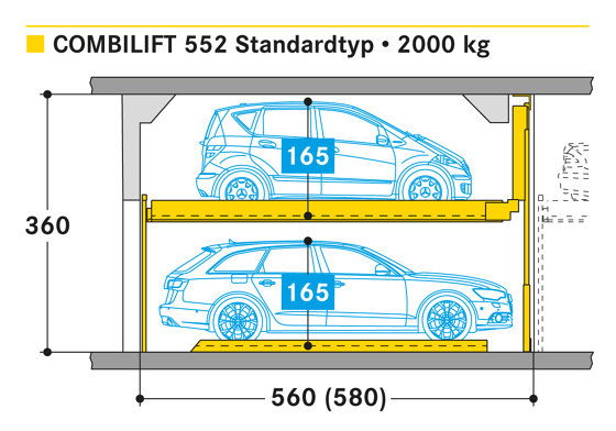 Combilift 552 | Parcheggi semiautomatici | Wöhr