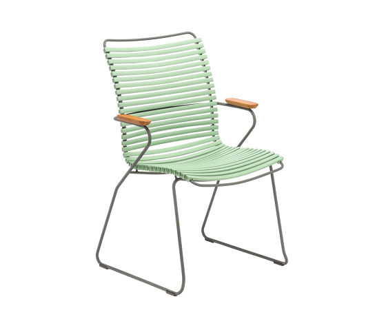 CLICK | Dining chair Dusty Green Tall Back | Chairs | HOUE