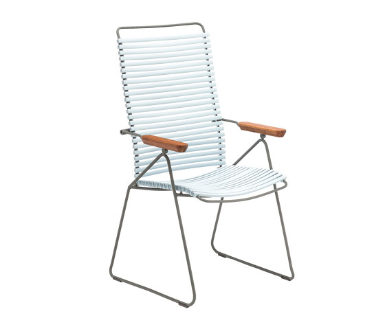 CLICK | Dining chair Dusty Light Blue Position chair | Sillas | HOUE