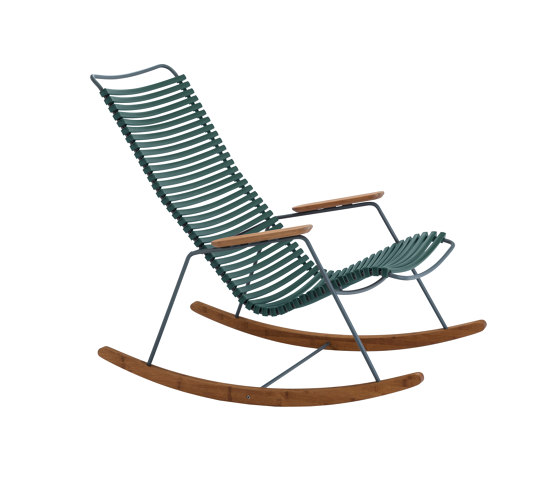 CLICK | Rocking chair Pine Green | Poltrone | HOUE