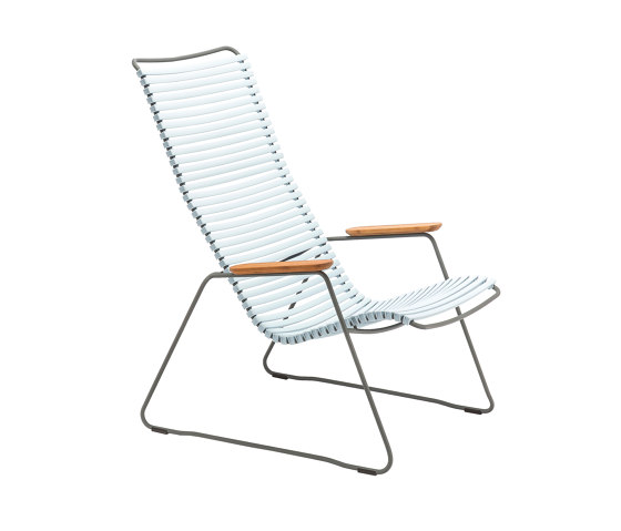 CLICK | Lounge chair Dusty Light Blue | Armchairs | HOUE