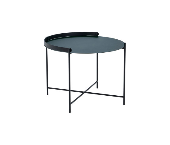 EDGE | Table Ø62 Pine Green | Tables d'appoint | HOUE
