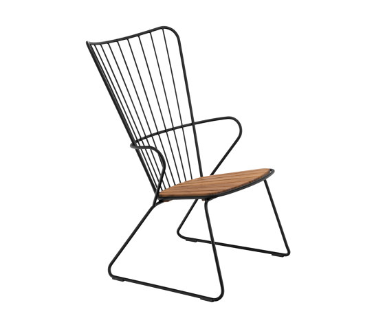 PAON | Lounge Chair Black | Sessel | HOUE