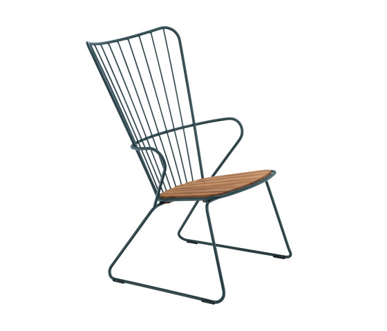 PAON | Lounge Chair Pine Green | Fauteuils | HOUE