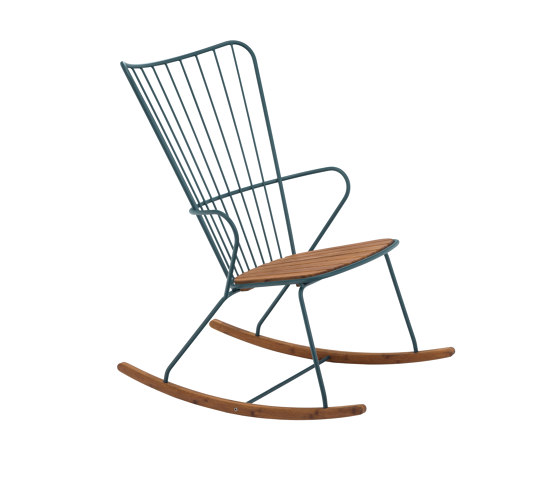 PAON | Rocking Chair Pine Green | Fauteuils | HOUE