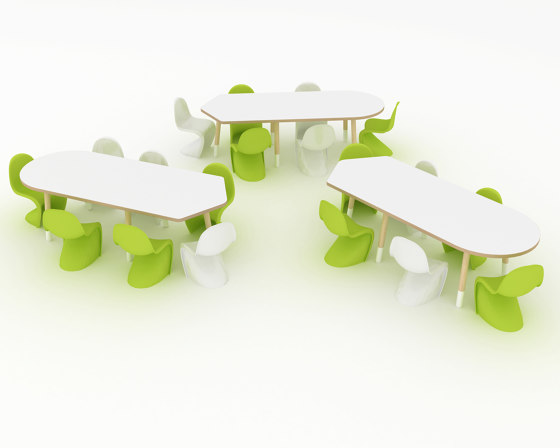 Table Choquette Modular | Mesas para niños | IDM Coupechoux