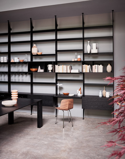 The 50's | wall system | Shelving | Cesar