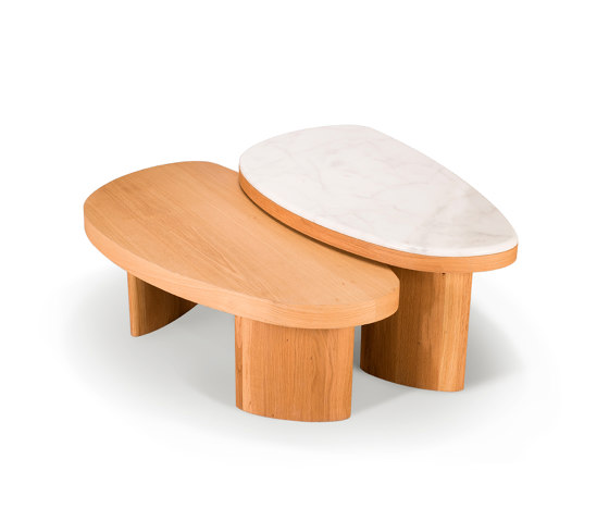 Silas Wood Marble - Coffee Table | Coffee tables | Hamilton Conte