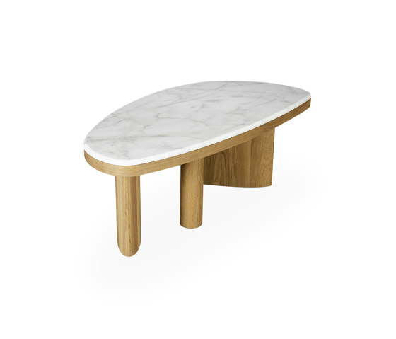 Silas Wood Marble - Coffee Table | Tavolini bassi | Hamilton Conte