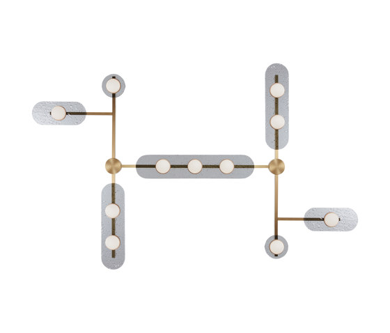 Modulo chandelier grid 11 | Suspensions | CTO Lighting