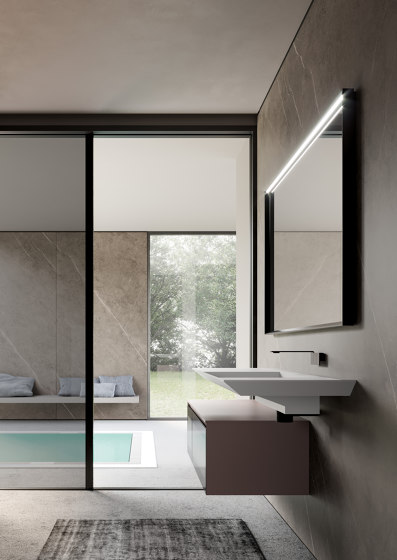 Cubik 9 | Meubles muraux salle de bain | Ideagroup