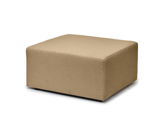 Chester Footstool, Beige | Pouf | PUIK