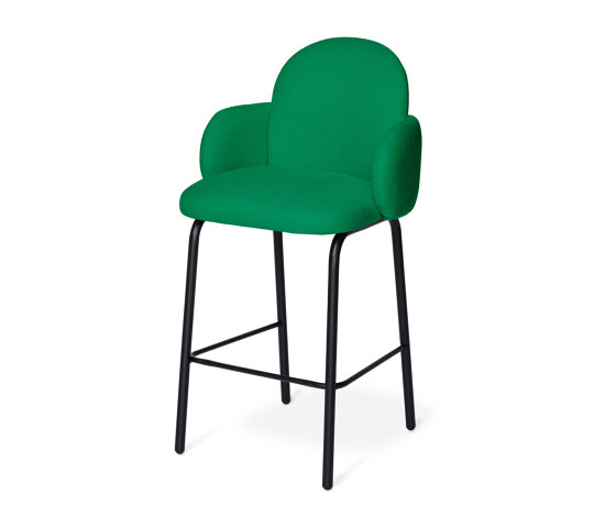 Dost Bar stool 65cm, Darkgreen | Bar stools | PUIK