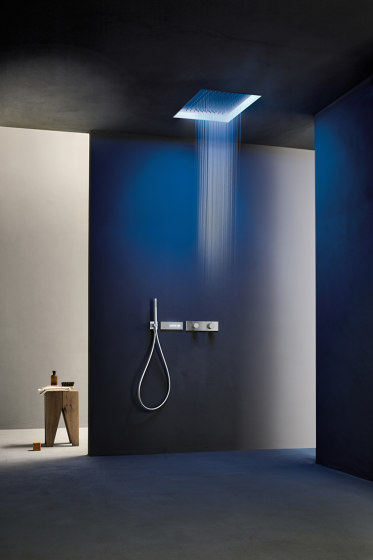 Rociador multifunción Dream, Monomando termostático ducha empotrado 3/4'', conjunto de ducha, Pulsadores de control touch | Grifería para duchas | Fantini