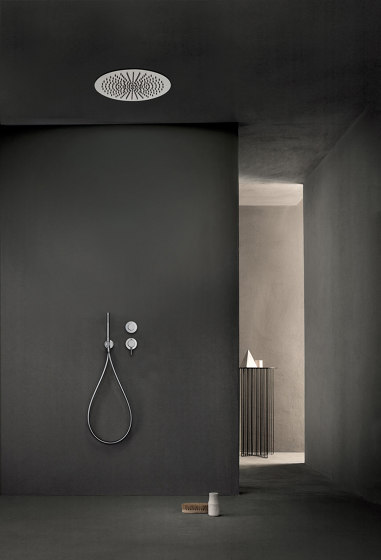Soffione multifunzione, miscelatore termostatico doccia incasso 3/4'', completo doccia | Rubinetteria doccia | Fantini