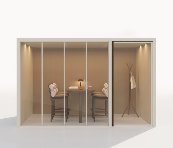 Acoustic Pavilions | Meeting Room 2/4 people | Sistemas de insonorización room-in-room | KETTAL