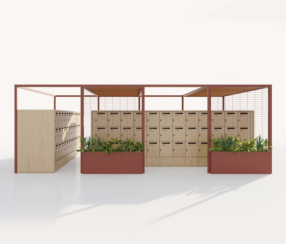 Pavilion O | Support Lockers | Pavillons de jardin | KETTAL