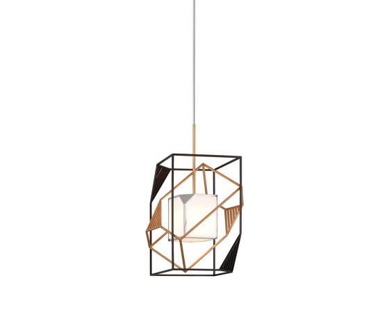 Cubist Chandelier | Lámparas de suspensión | Hudson Valley Lighting