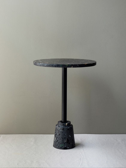 Conic Multi Color Dark Coffee Table | Side tables | Karoistanbul