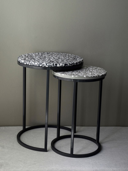 Double Multicolor Coffee Tables | Tables gigognes | Karoistanbul