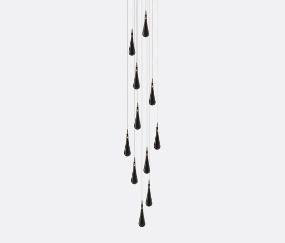 Rain Drop 11 Grey | Suspended lights | Shakuff