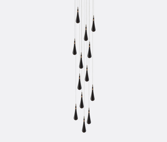 Rain Drop 13 Grey | Suspended lights | Shakuff