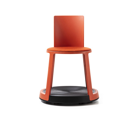 Revo | Chair with castor Base and Upholstery | Chairs | TOOU