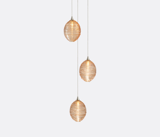 Cocoon 3 Amber | Suspended lights | Shakuff