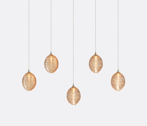 Cocoon 5 Amber | Suspended lights | Shakuff