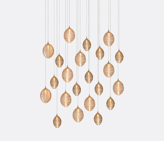 Cocoon 22 Amber | Suspended lights | Shakuff