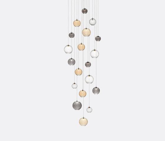 Globe 19 Mixed Colors | Suspended lights | Shakuff