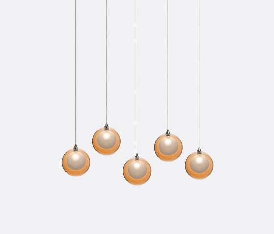 Kadur Frost 5 Amber Outer | Suspended lights | Shakuff
