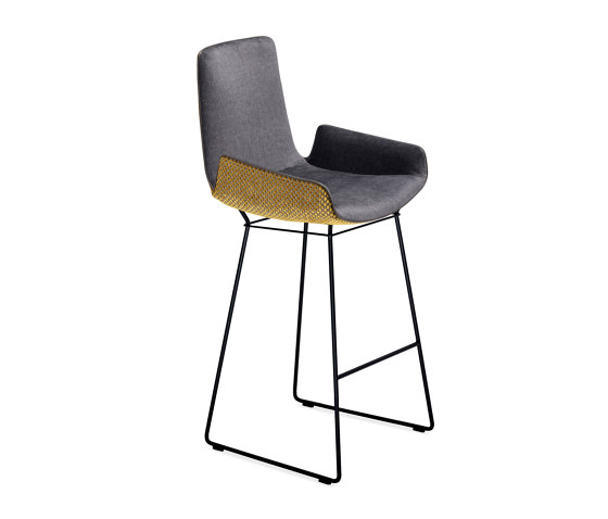 Amelie | Counter Armchair Low with wire frame | Counter stools | FREIFRAU MANUFAKTUR