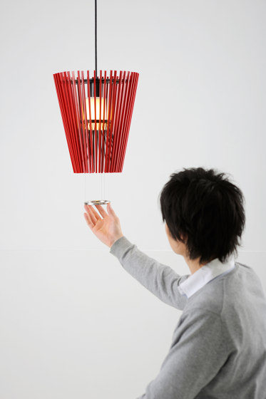 Moto Pendant light - Red | Lampade sospensione | Hiyoshiya