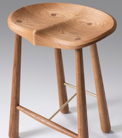 Taper Counter Stool (White Oak) | Counter stools | Roll & Hill