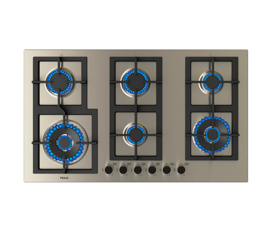 Parrillas | EFX 90.1 6G AI AL 2DR CI | Placas de cocina | Teka