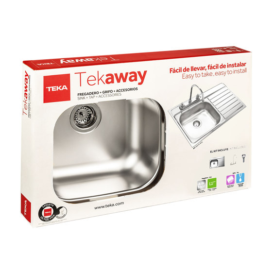 Tekaway | Fregaderos de cocina | Teka