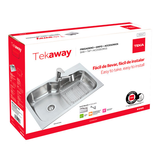 Tekaway | Kitchen sinks | Teka