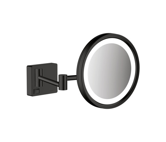 hansgrohe AddStoris Miroir de rasage avec éclairage LED | Miroirs de bain | Hansgrohe