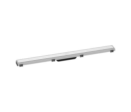 hansgrohe RainDrain Match Desagüe lineal de ducha 90 cm tapa posterior alicatable con marco de altura ajustable | Sumideros para duchas | Hansgrohe