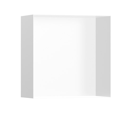 hansgrohe XtraStoris Minimalistic Nicho de pared con marco abierto 30 x 30 x 14 cm | Repisas / Soportes para repisas | Hansgrohe