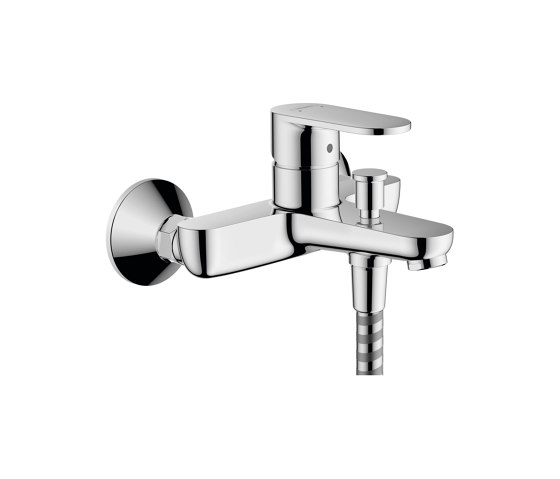 hansgrohe Vernis Blend Single lever bath mixer for exposed installation with 2 flow rates | Bath taps | Hansgrohe