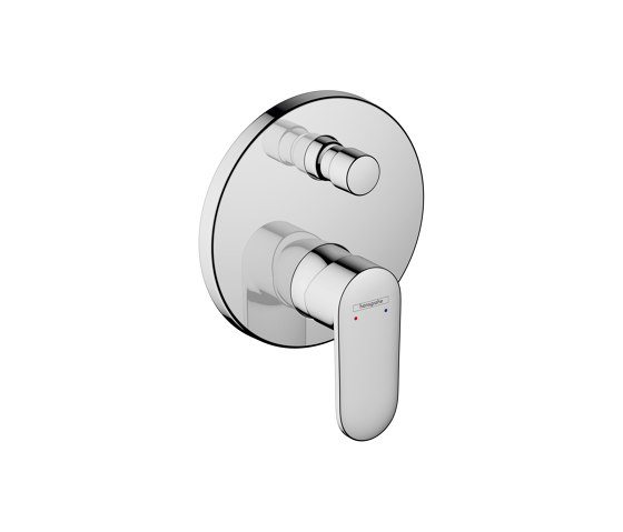 hansgrohe Vernis Blend Single lever bath mixer for concealed installation with integrated security combination according to EN1717 | Bath taps | Hansgrohe