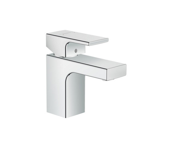 hansgrohe Vernis Shape Single lever basin mixer 70 with metal pop-up waste set | Wash basin taps | Hansgrohe