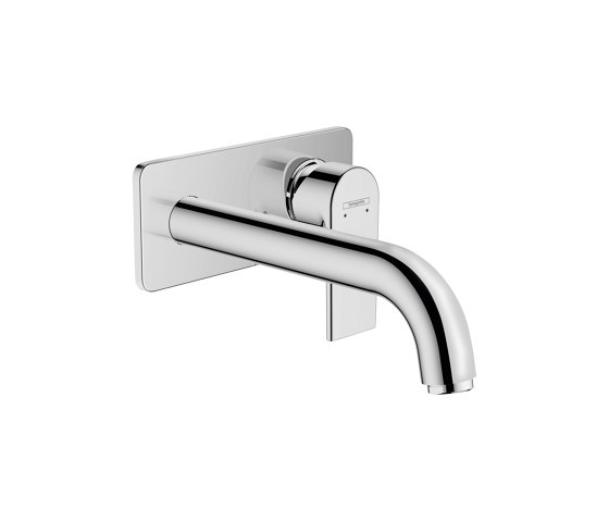 hansgrohe Vernis Shape Single lever basin mixer for concealed installation wall-mounted with spout 20,5 cm | Wash basin taps | Hansgrohe