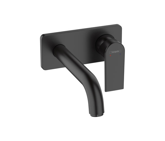 hansgrohe Vernis Shape Single lever basin mixer for concealed installation wall-mounted with spout 20,5 cm | Wash basin taps | Hansgrohe