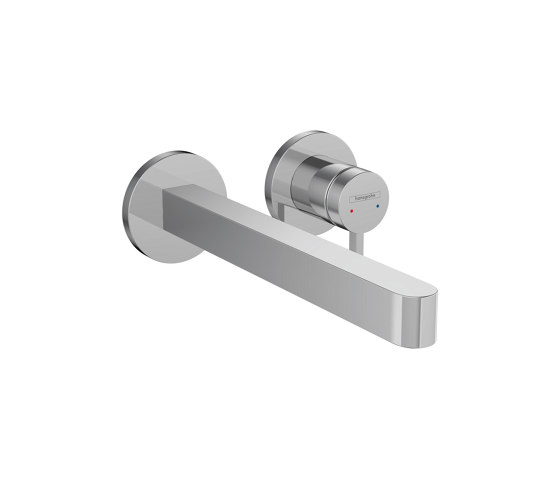 hansgrohe Finoris Single lever basin mixer for concealed installation wall-mounted with spout 22,5 cm | Wash basin taps | Hansgrohe