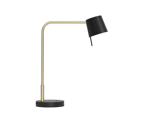 Miura Desk USB | Matt Gold | Cone 105 Black | Lampade tavolo | Astro Lighting