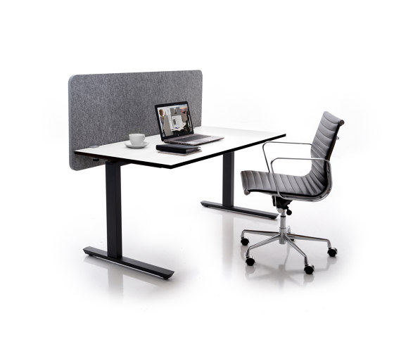 Schreibtischaufsatz – Flyby / ATG silent.desk Flyby | Tisch-Zubehör | silent.office.wall
