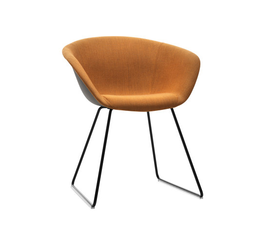 Duna 02 - Sled, upholstered | Chairs | Arper